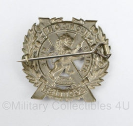 WO1 London Scottish 14th Battalion London Scottish Regiment cap badge - 5,5 x 5,5 cm - origineel