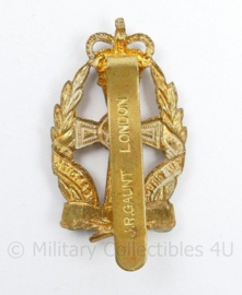 Britse QARANC Queen Alexandra's Royal Army Nursing Corps cap badge naoorlogs - maker JR Gaunt London - 5 x 2,5 cm - origineel