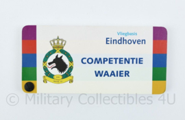 Klu Koninklijke Luchtmacht vliegbasis Eindhoven competentie waaier - origineel