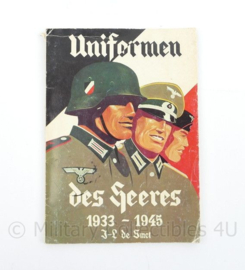 Herdruk van het oorlogse boekje Uniformen des Heeres 1933-1945