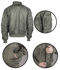 Tactical Flight Jacket Bomberjack - Dark Coyote