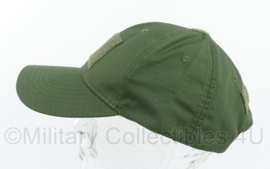 Ripstop Baseball cap met velcro groen  - one size - nieuw