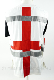 Britse Royal Navy vliegdekschip Surcoat Flight deck RN FR jack white with red stripes - one size - nieuw - origineel