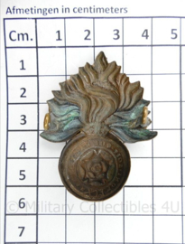 Wo2 Britse insigne The Kings - 5,5 x 4 cm - origineel