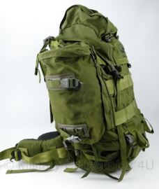 Zeldzame Defensie en Korps Mariniers Groene Lowe Alpine Saracen Groen rugzak 120 liter - 70 x 70 x 30 cm - origineel