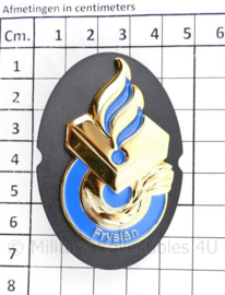 Politie korpsbrevet Fryslan - nieuwste model - 7 x 4,5 cm - origineel