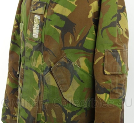 KLu Luchtmacht Flight Line parka met dikke voering en kraag - woodland - maat 6500/9095 - origineel