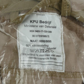 KL Nederlandse leger jas basis Desert Permethrine basis jas - maat 6080/9095, 6080/0005 of 8000/9500 - nieuw in verpakking - origineel