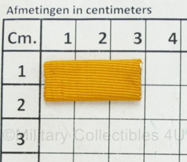KL Nederlandse leger schuifbare medaille baton met 1 medaille  - Trouwe Dienst - 3 x 1 cm - origineel