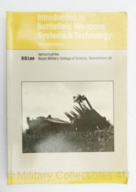 Naslagwerk Introduction to battlefield Weapons Systems and Thechnology - R.G. Lee