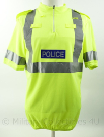 Britse Politie Police Endura Yellow shirt met portofoonlussen - maat Medium - nieuw - origineel
