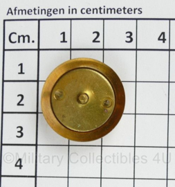 WO2 US Army model manschappen Collar Disc Engineer Corps ENKEL - diameter 25 mm - origineel naoorlogs