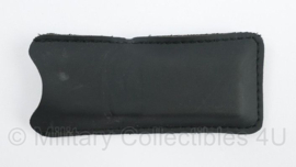 Slijpsteen in tasje zwart - gebruikt - origineel