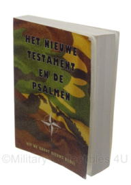 KL Nederlandse leger boekje "Het nieuwe testament en de Psalmen"- origineel