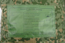 Defensie Poncho NFP Multitone poncho Camouflage - 2022 tot heden model - nieuw -  origineel