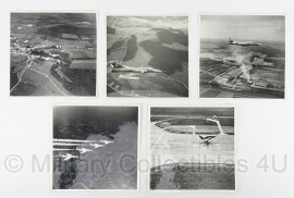 5 originele Franse leger vliegtuig foto's 1964 - 42e ESC RECCE Section Photo "Reproduction Interdite"