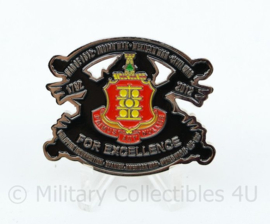 Coin 4th Bataillon 1st Field Artillery US Army - 5 x 4 cm - origineel