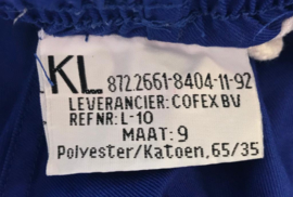 KL Nederlandse leger sport korte sportbroek - maat 10 = xxl - origineel