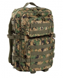 Tactical Backpack Rugzak Large - USMC Digital Woodland Marpat - 36 liter