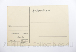 WO1 Duitse Feldpostkarte KNORR  - 14,5 x 9 cm - origineel