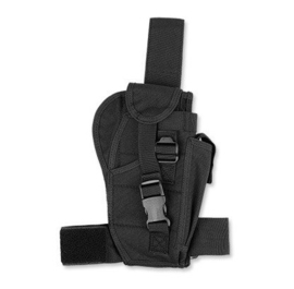 Modulair beenholster rechts Cordura verstelbaar - ZWART