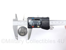 USAF US Air Force mantel knoop 29 MM zilverkleurig  - origineel