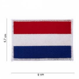 Uniform landsvlag Nederland  - medium - 9,5 x 6,5  cm.