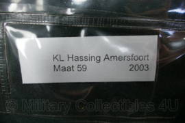 KL Nederlandse leger DT2000 platte pet officier 2003 - maat 61 - maker Hassing BV - NIEUW - origineel