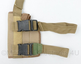 Dropleg holster met beenstraps Coyote - 14,5 x 2 x 20 cm - gebruikt - origineel