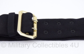 Leger centuur / stoffen riem 50mm voor om Class A en Dt uniform jas - donkerblauw - meerdere maten