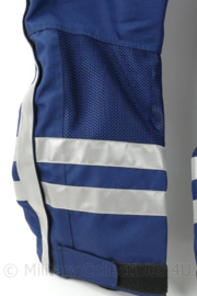 Damen blauwe motorbroek met bovenstuk - maat 50 - licht gedragen - origineel