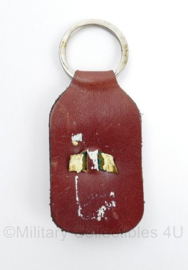 Belgische leger sleutelhanger - 9,5 x 4 cm - origineel