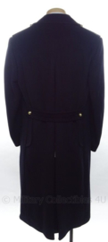 Korps Mariniers Coat Long Overjas Pyjekker mantel dubbele rij knopen- maat 50 1/4  - NIEUW met aangehecht kaartje  - donkerblauw - origineel