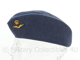 KLu Luchtmacht dames schuitje met insigne 1971 - maat 52 - origineel
