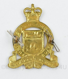 WO2 Canadese Royal New Brunswick Regiment cap badge - Queens Crown - 5 x 4 cm - origineel