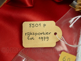 Platte pet ambtenaar Rijksportier tot 1979   - Maat 60 - Origineel