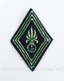 Franse Legion Etrangere 4th foreign regiment mouwembleem - 7,5 x 5 cm -  origineel