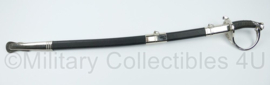 Amerikaanse Civil war CSA saber sabel met schede - 92 cm lang - licht gebruikt - replica