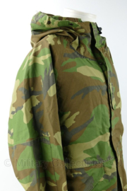 US Army goretex regenjas Parka Cold Weather Woodland - maat Medium of Large - origineel