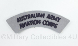 Australian Army shoulder title ENKEL Australian Army Aviation Corps - 11 x 4 cm - origineel
