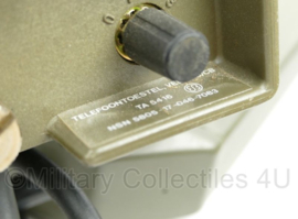 KL Veld telefoontoestel TA 5416 met draagtas TP-6N Field phone Ericcson TA4881 TA30028 TA30082 - werkend - origineel