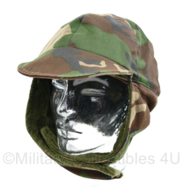 Korps Mariniers zeldzame Forest camo wintermuts - maat 58 - origineel