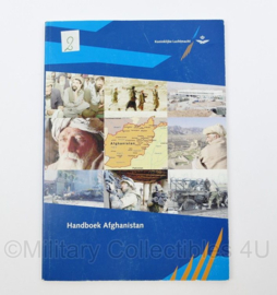 KLU Koninklijke Luchtmacht handboek Afghanistan  - 21 x 15 x 0,3 cm - origineel