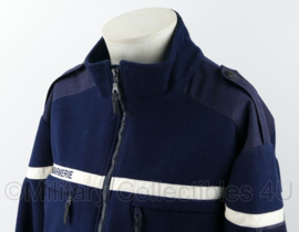 Franse Gendarmerie fleece jack - maat 54C - gedragen - origineel