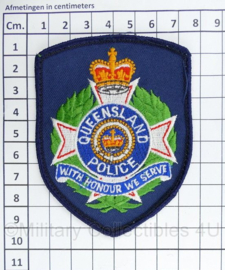 Embleem Canadese Queensland Police - 9,5 x 7 cm - origineel