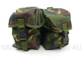 Double utility pouch DPM camo - 28 x 10 x 20 cm - gebruikt - origineel