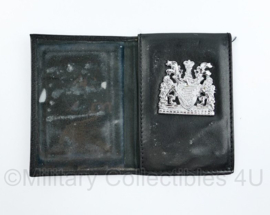 Britse Metropolitan Police brevet met lederen houder - 14,5 x 10 cm - origineel