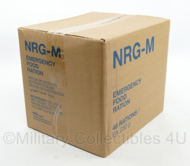 1 doos met 48 stuks NRG M Emergency Food Ration 1150 kcal Best Before 08-2031 - 28 x 24 x 26 cm