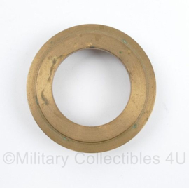 WO2 Britse cockpit instrum glas fix ring KM 60mm MG messing - origineel