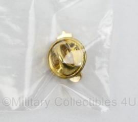 Kmar Koninklijke Marechaussee goudkleurige speld - 14 mm -  origineel
